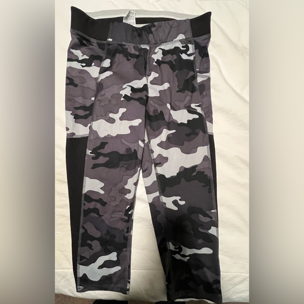 Champion Gray and Black Leggings